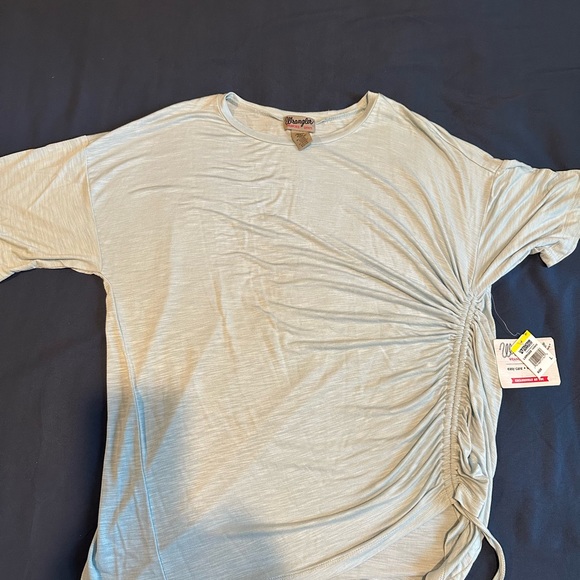 Women’s large Wrangler pale blue blouse new with tags. - Picture 4 of 7